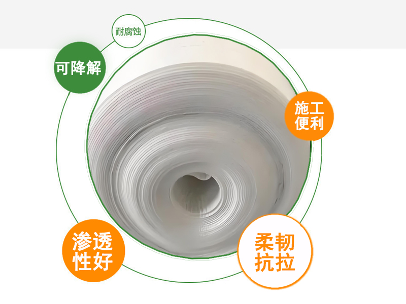 可降解針刺土工布|PLA針刺無紡布|路基保護/邊坡防護/園藝綠化