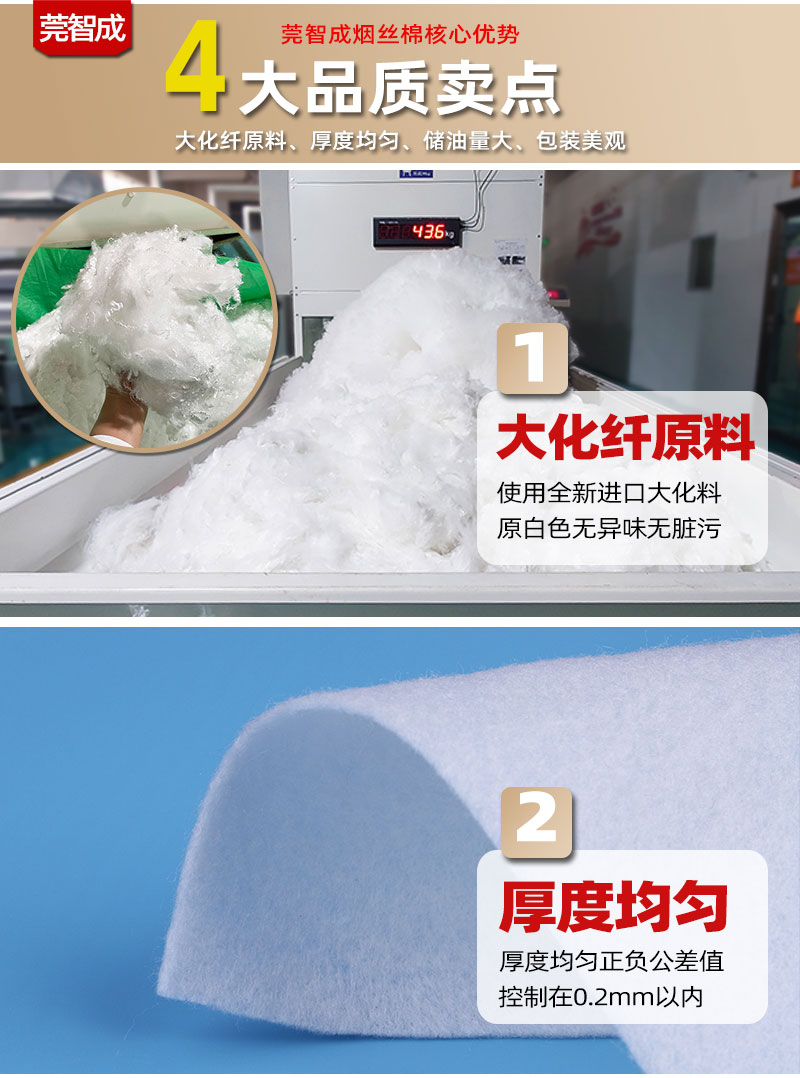 煙絲棉-4大產(chǎn)品優(yōu)勢(shì)
