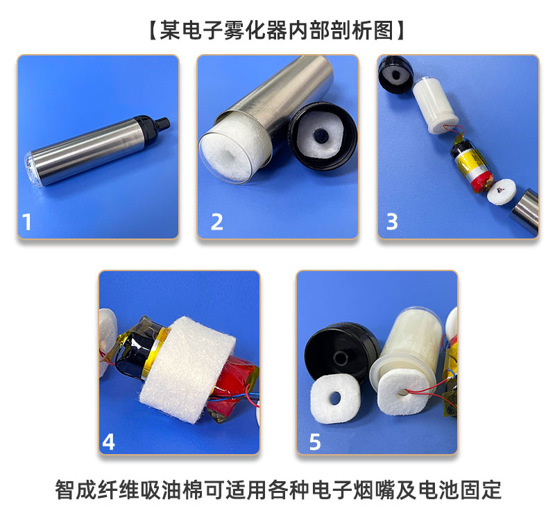 煙嘴吸油棉-應用領域